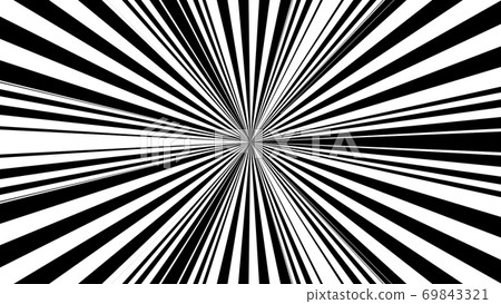 Black and white stripes. Computer generated abstract background, 3D render Black and white stripes. Computer generated abstract background, 3D render 69843321