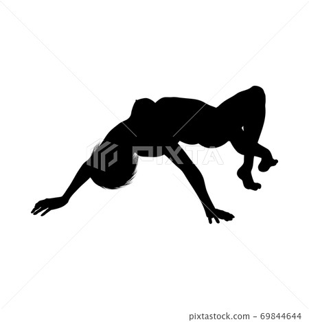 Naked sexy girls silhouette - Stock Illustration [69844644] - PIXTA