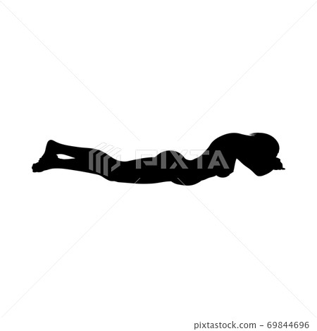 Naked sexy girls silhouette - Stock Illustration [69844696] - PIXTA