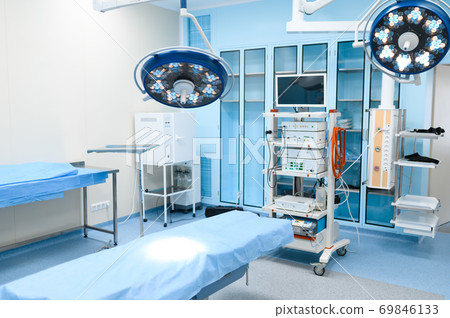 Professional surgery, operating room interior Professional surgery, operating room interior 69846133