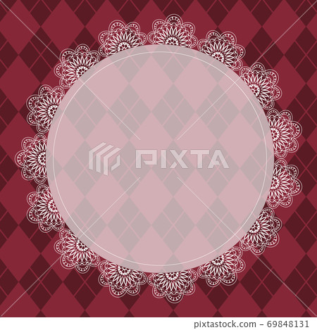Gothic pink plaid background Gothic pink plaid background 69848131