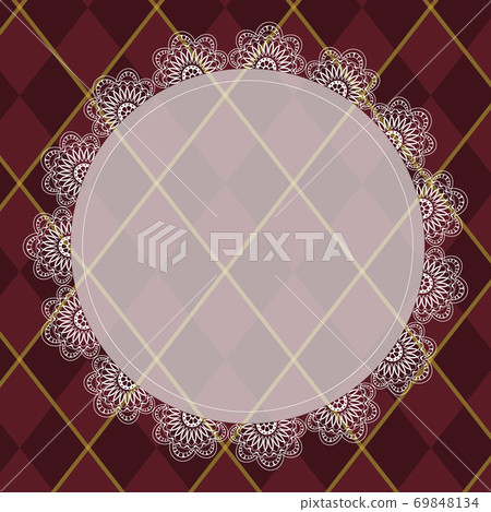 Gothic pink plaid background Gothic pink plaid background 69848134