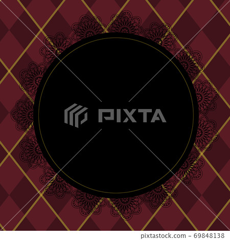 Gothic pink plaid background Gothic pink plaid background 69848138