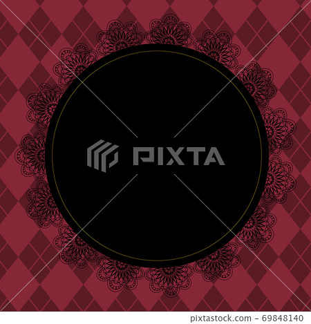 Gothic pink plaid background Gothic pink plaid background 69848140