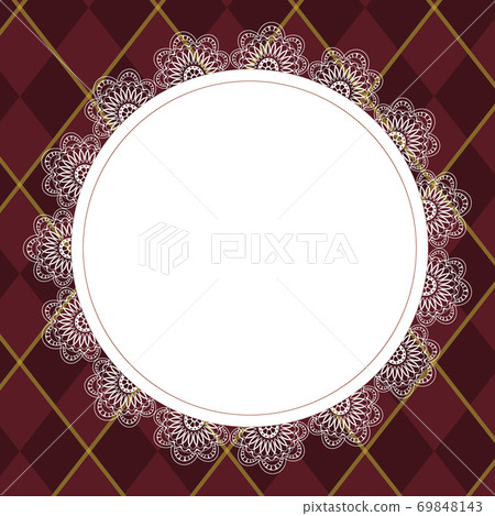 Gothic pink plaid background Gothic pink plaid background 69848143