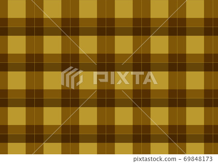 Autumn color check pattern Autumn color check pattern 69848173