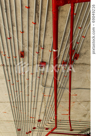 Pipeline for electrical wire that install at ceiling Pipeline for electrical wire that install at ceiling 69849216