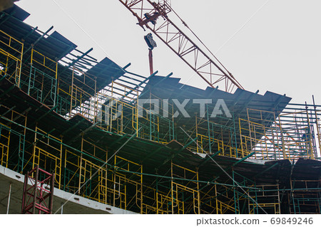 Construction scaffolding elemen Construction scaffolding elemen 69849246