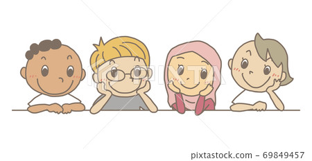 Kids_Peeking_手繪Touch_Outline 03 69849457