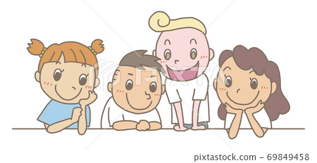 Kids_Peeking_手繪Touch_Outline 02 69849458