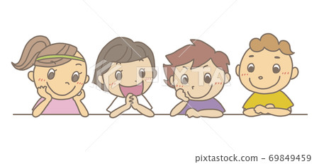 Kids_Peeking_手繪Touch_Outline 01 69849459