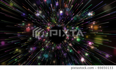 多彩變焦空間宇宙流線圓集中徑向 69850133