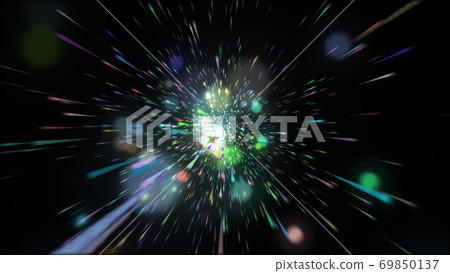 多彩變焦空間宇宙流線圓集中徑向 69850137