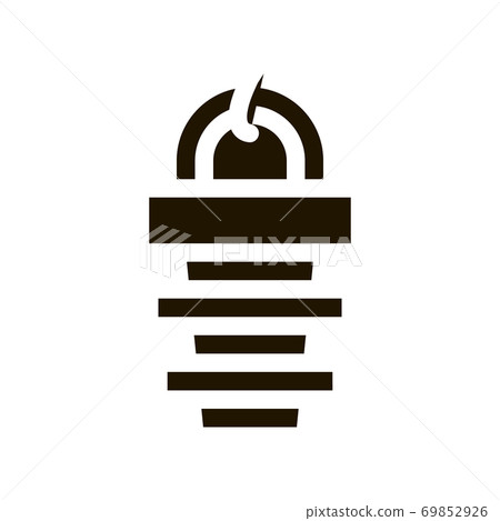 Fixing Equipment Canoeing Icon Vector Illustration 69852926