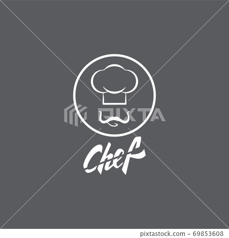Hat chef logo template vector icon illustration-插圖素材 [69853608] - PIXTA圖庫