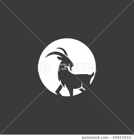 Goat Logo Template vector icon 69853810