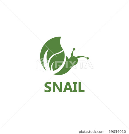 Snail logo vector template icon design Snail logo vector template icon design 69854010