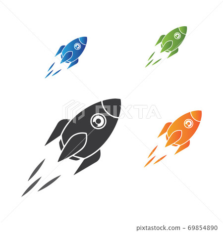 Rocket Logo icon vector template Rocket Logo icon vector template 69854890