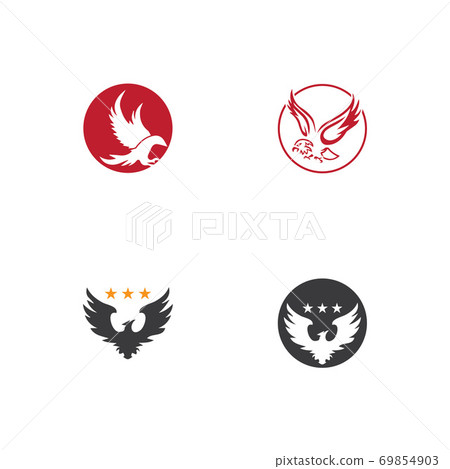 Falcon Logo Template vector 69854903