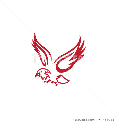 Falcon Logo Template vector Falcon Logo Template vector 69854943