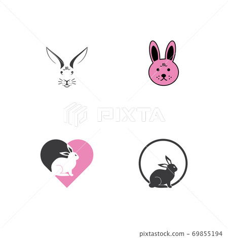Rabbit vector icon illustration design Rabbit vector icon illustration design 69855194