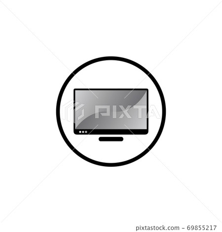 TV , LCD, LED, monitor icon vector illustration TV , LCD, LED, monitor icon vector illustration 69855217