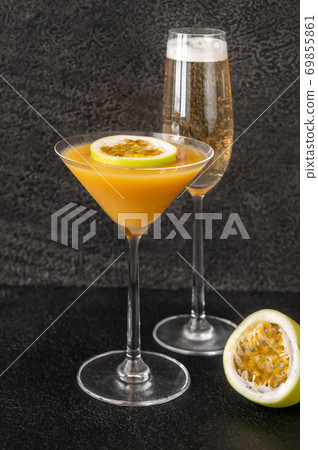 Glass of porn star martini 69855861