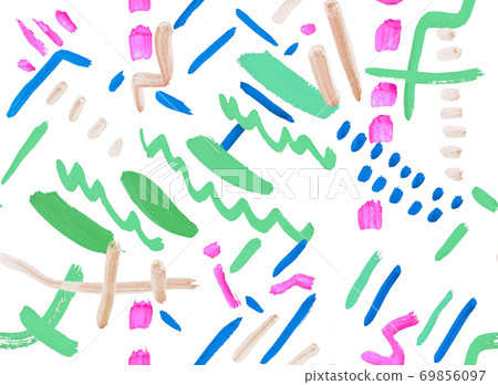 abstract contemporary geometric seamless pattern.  69856097