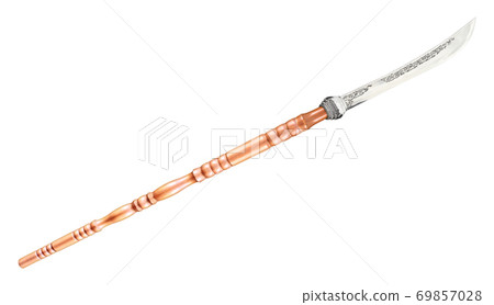 ancient sword isolated on white background 69857028