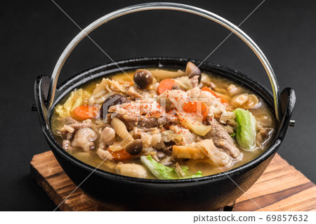 A classic winter dish, pork soup A classic winter dish, pork soup 69857632