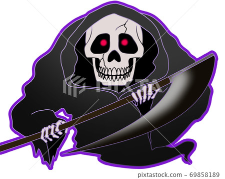 ビンテージ　スカル　髑髏　骸骨　死神　grim reaper ハロウィン　レトロ ビンテージ スカル 髑髏 骸骨 死神 grim reaper ハロウィン レトロ