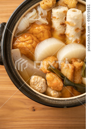 Oden stewed in a clay pot Oden stewed in a clay pot 69859881