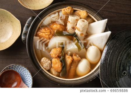 Oden stewed in a clay pot Oden stewed in a clay pot 69859886