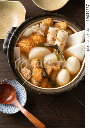 Oden stewed in a clay pot Oden stewed in a clay pot 69859887