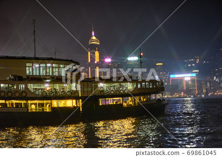 香港夜景城市景觀 69861045