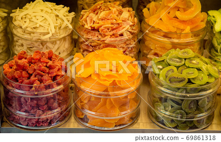 Natural Dry fruit sell in market Natural Dry fruit sell in market 69861318
