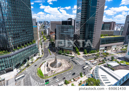 《愛知縣》名古屋車站前/都市風景 《愛知縣》名古屋車站前/都市風景 69861430