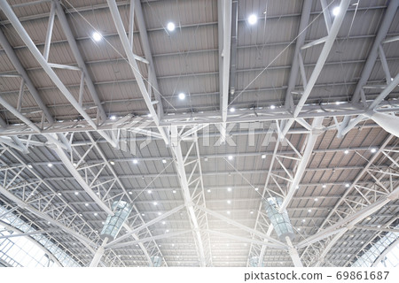 Steel structure roof frame for building 69861687