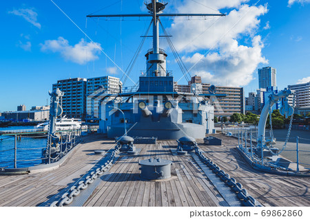 Battleship Mikasa main gun Battleship Mikasa main gun 69862860