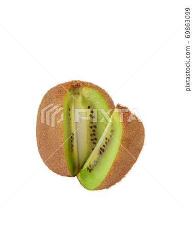 Kiwi fruit. Isolated on white background. Kiwi fruit. Isolated on white background. 69863099
