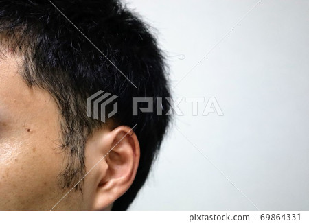 Self-cut hair during self-restraint Self-cut hair during self-restraint 69864331