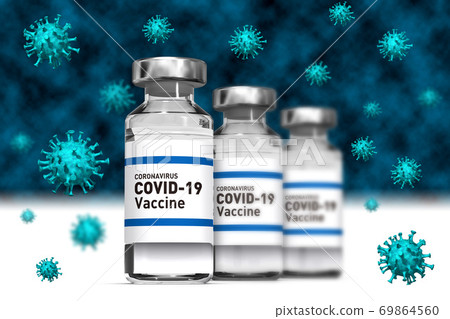 冠狀病毒和疫苗3DCG 冠狀病毒和疫苗3DCG 69864560