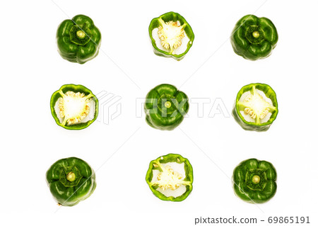 豌豆截面紋理 豌豆截面紋理 69865191