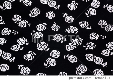 Rose fabric retro Showa Rose fabric retro Showa 69865194