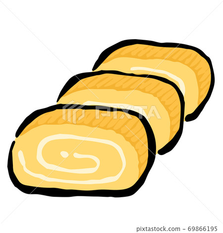 Illustration of Tamagoyaki Illustration of Tamagoyaki 69866195