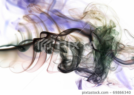 Smooth abstract dark smoke lines Smooth abstract dark smoke lines 69866340