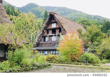 Shirakawago在秋天 Shirakawago在秋天 69866382
