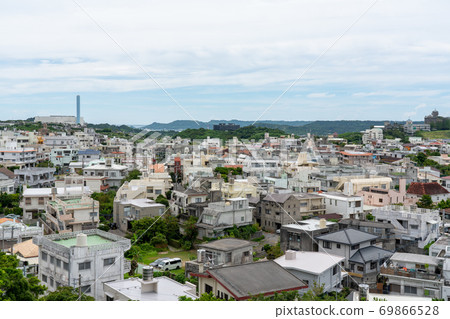 Scenery of Naha city seen from Azana east of Shuri Castle Scenery of Naha city seen from Azana east of Shuri Castle 69866528