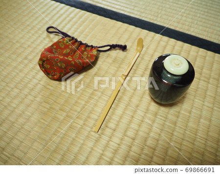 Urasenke dark tea tea utensils Urasenke dark tea tea utensils 69866691