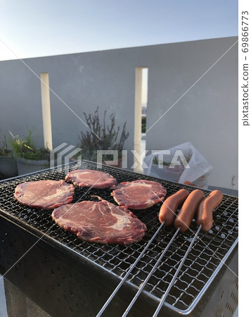 Rooftop barbecue Rooftop barbecue 69866773